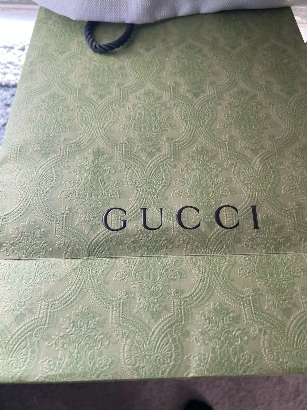 Gucci Ace GG Crystal Canvas Blue Mens - Picture 3 of 3